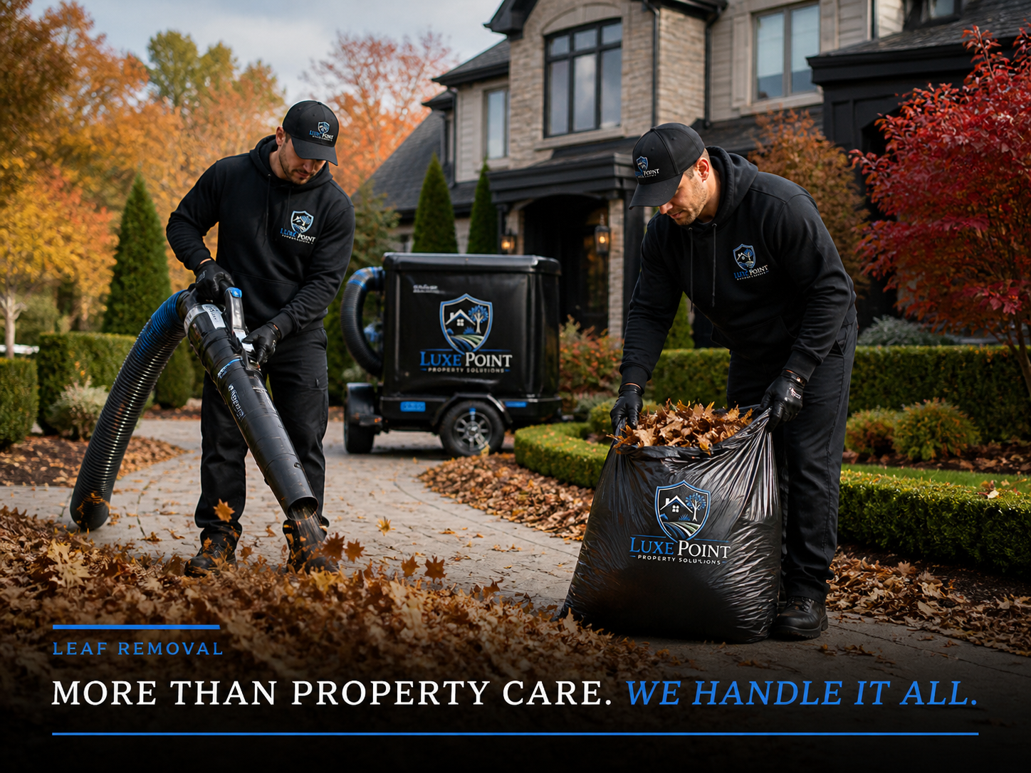 Luxe Point Leaf Removal service